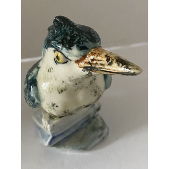 VINTAGE STANGL KINGFISHER BIRD EUC - Picture 10 of 12